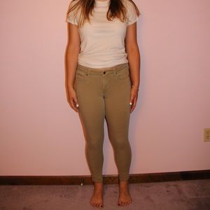 Target Tan Skinny Pants